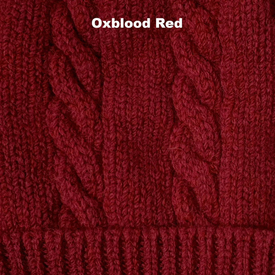 Beanie . Cable . Various Colours .