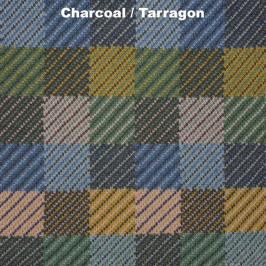 Australian Made Merino Wool Scarf . Patch . Tarragon