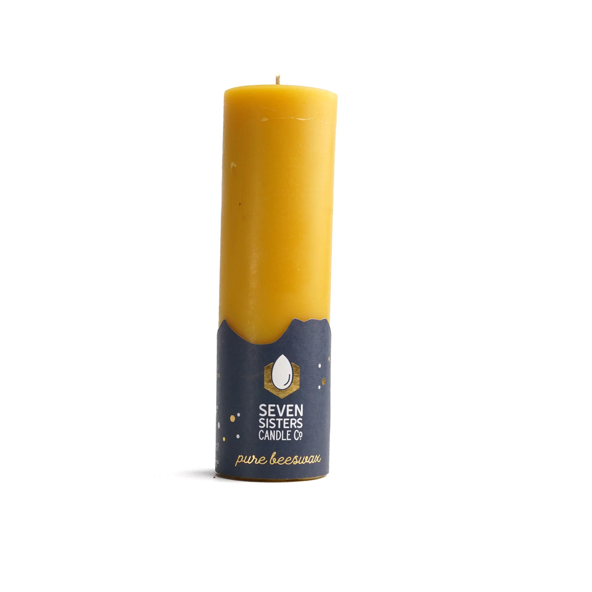 Pure Beeswax Candles . 5cm diameter
