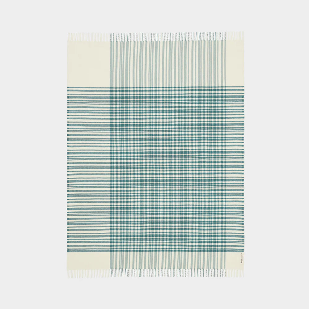 Bask Throw . Indian Teal ARRIVING SOON