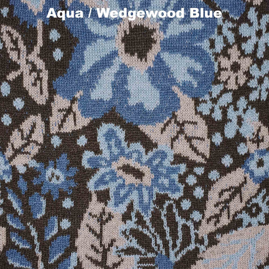 Australian Made Merino Wool Scarf . Bliss . Wedgewood Blue