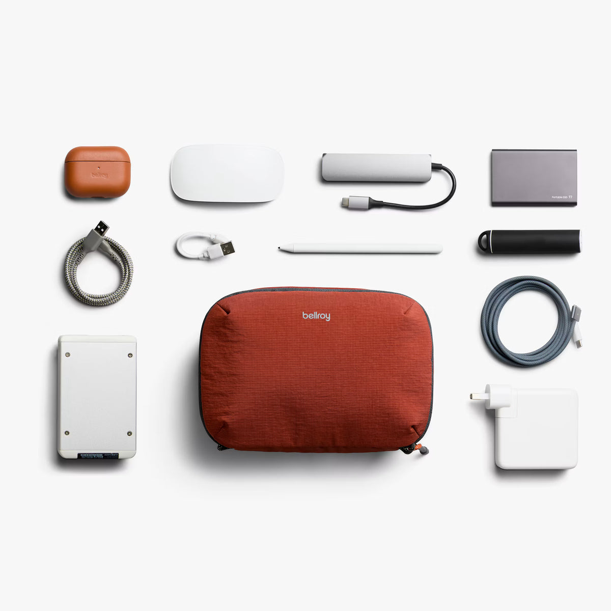 Bellroy Lite Tech Kit . Clay