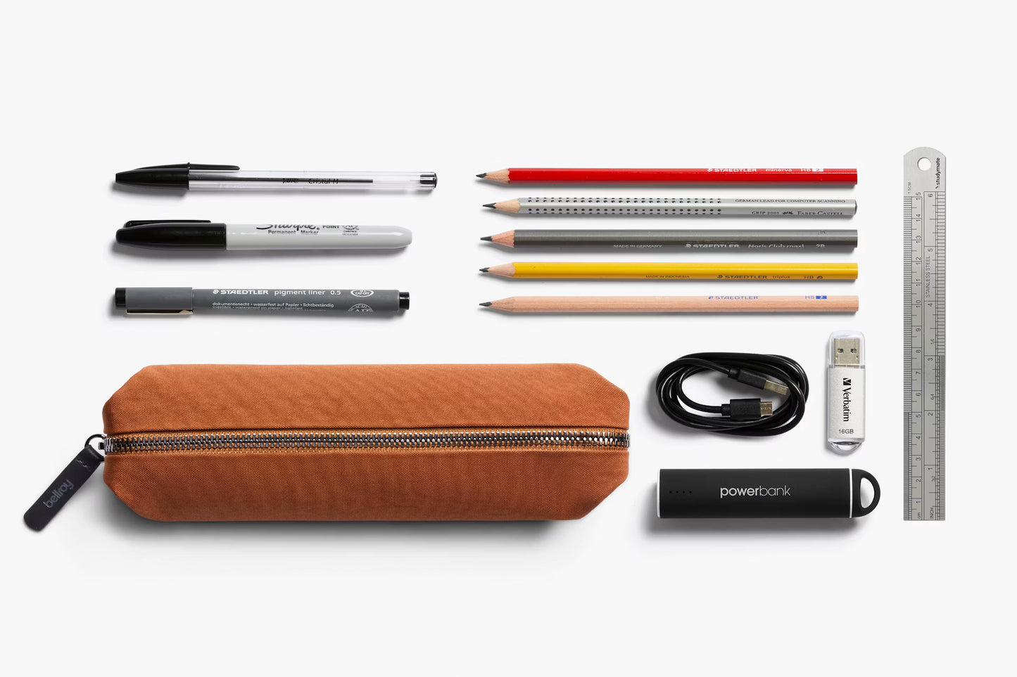 Bellroy Pencil Case . Bronze
