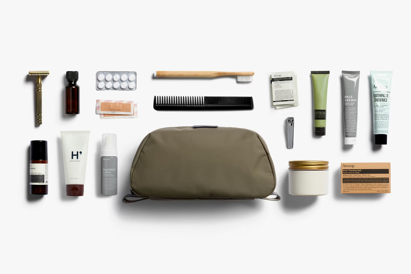 Bellroy Toiletry Kit Plus . Sea Kelp
