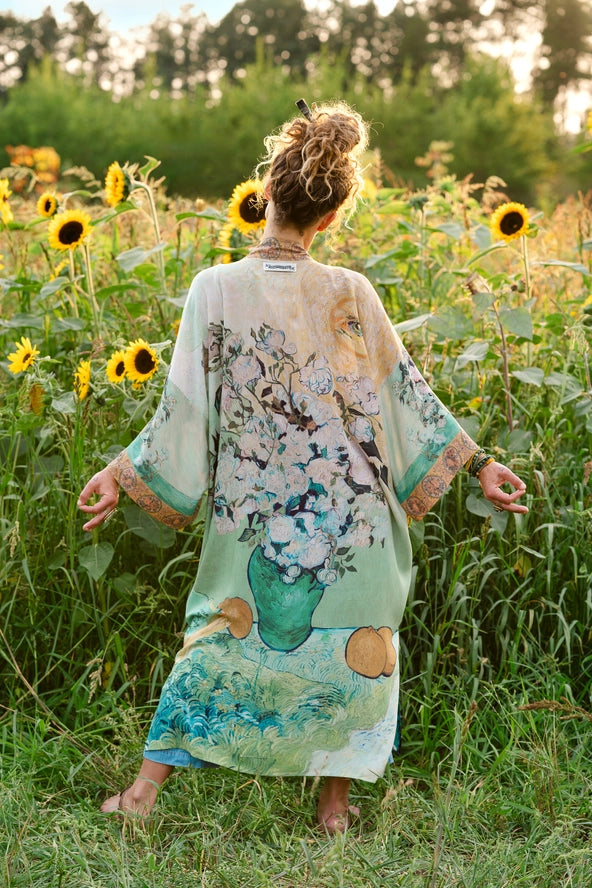 Opera Duster Kimono Robe . I Paint My Dream