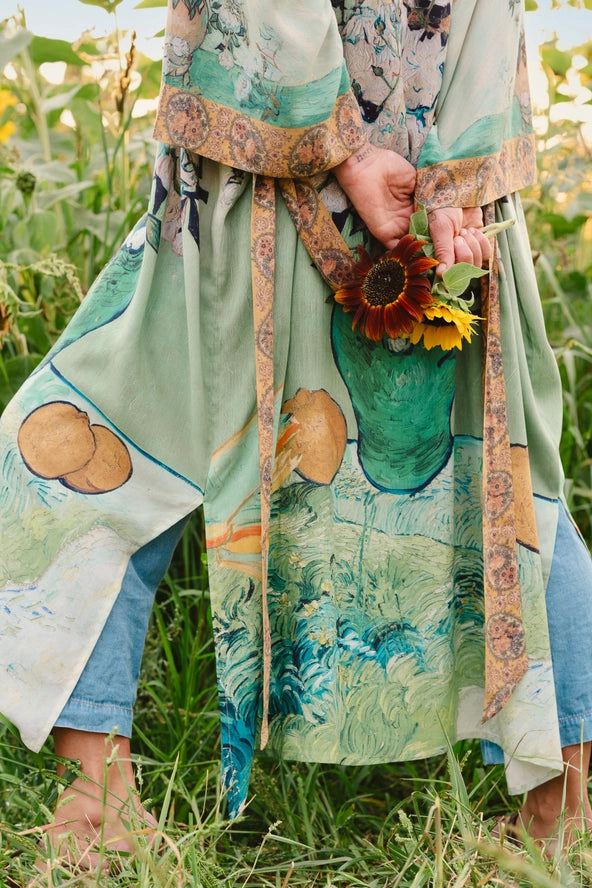 Opera Duster Kimono Robe . I Paint My Dream