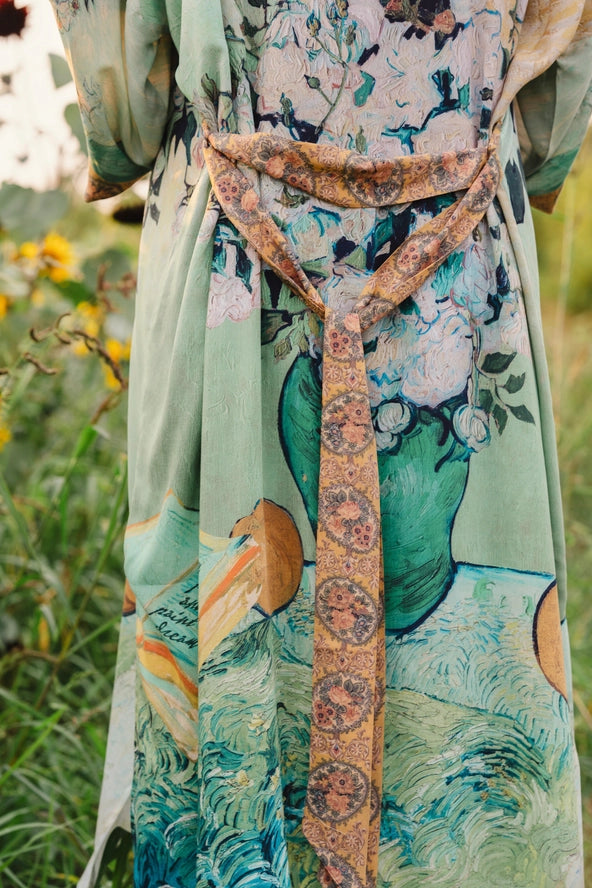Opera Duster Kimono Robe . I Paint My Dream