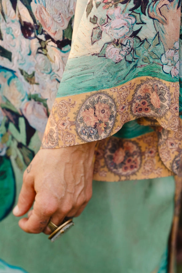 Opera Duster Kimono Robe . I Paint My Dream
