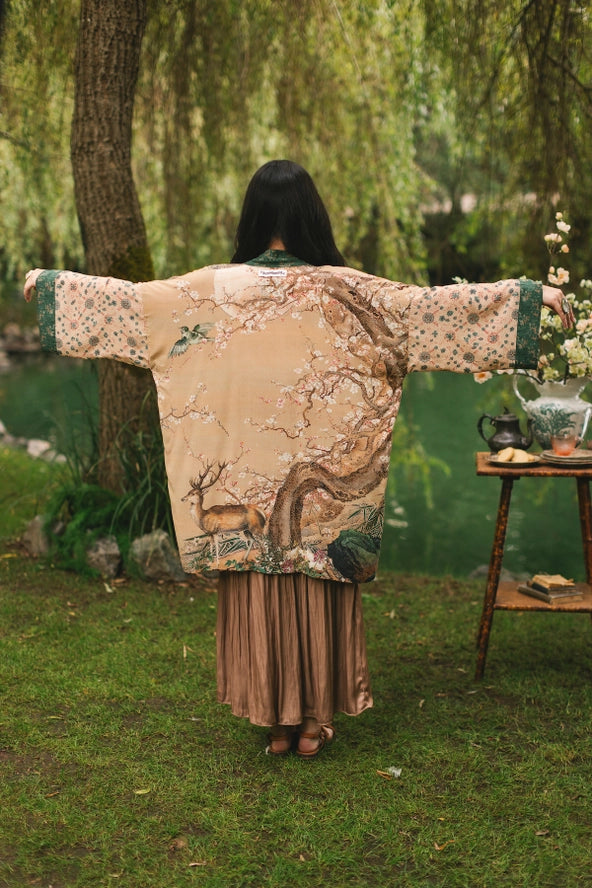 Matinée Duster Kimono (Mid Length) . Fable