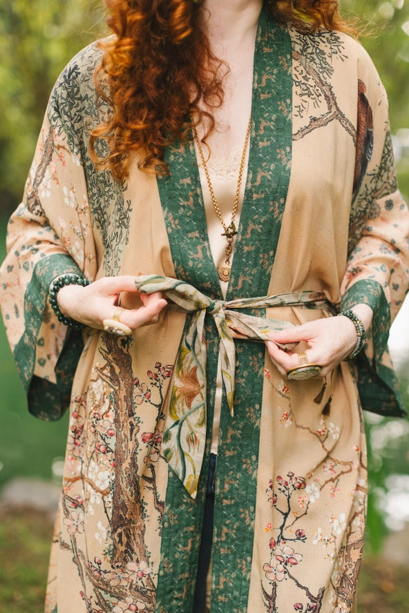 Opera Duster Kimono Robe . Fable