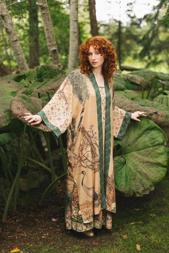 Opera Duster Kimono Robe . Fable