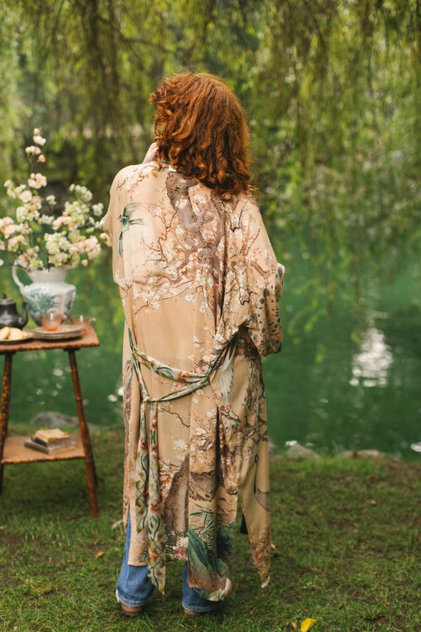 Opera Duster Kimono Robe . Fable