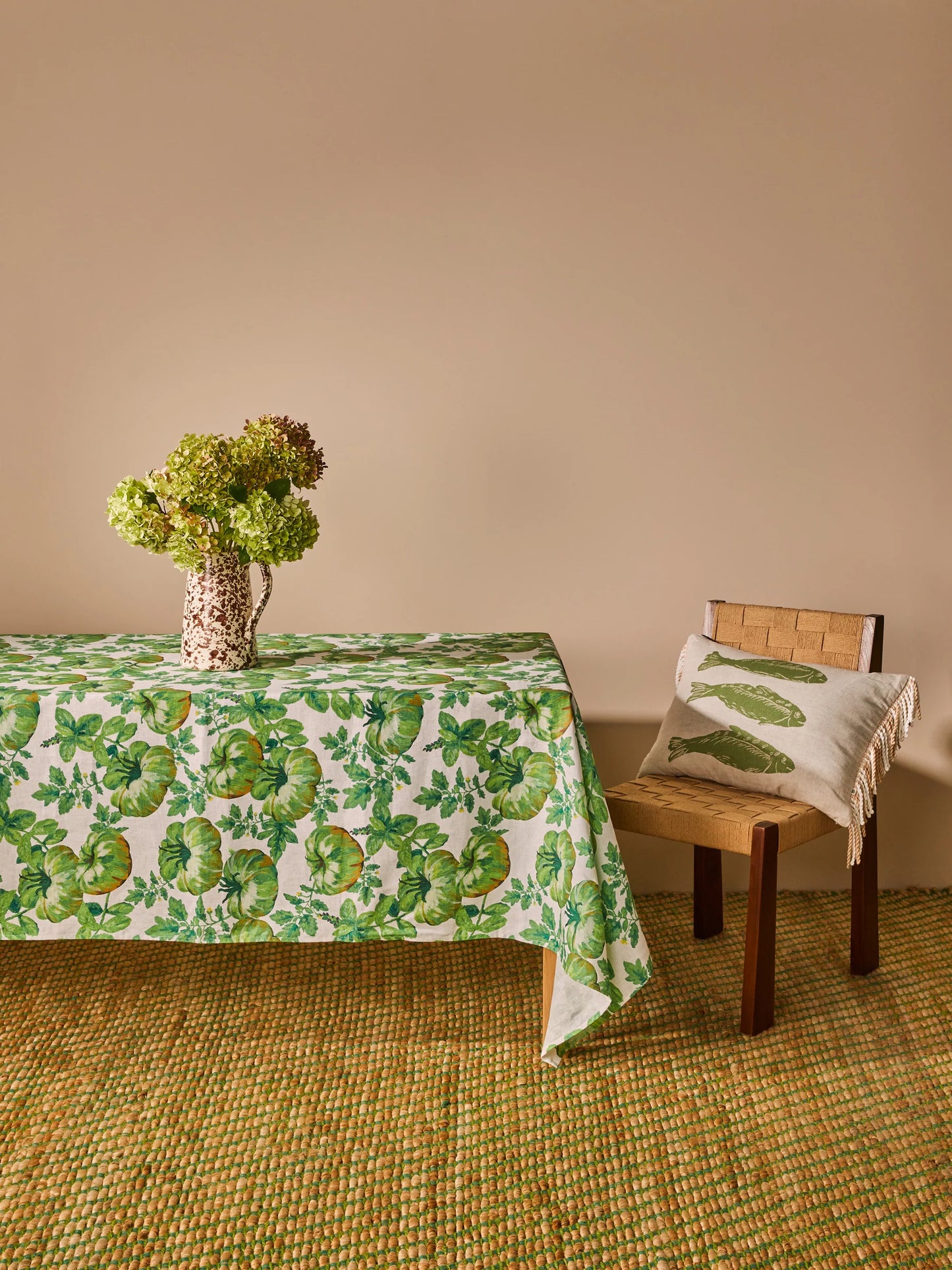 Heirloom Green Tablecloth ARRIVING SOON