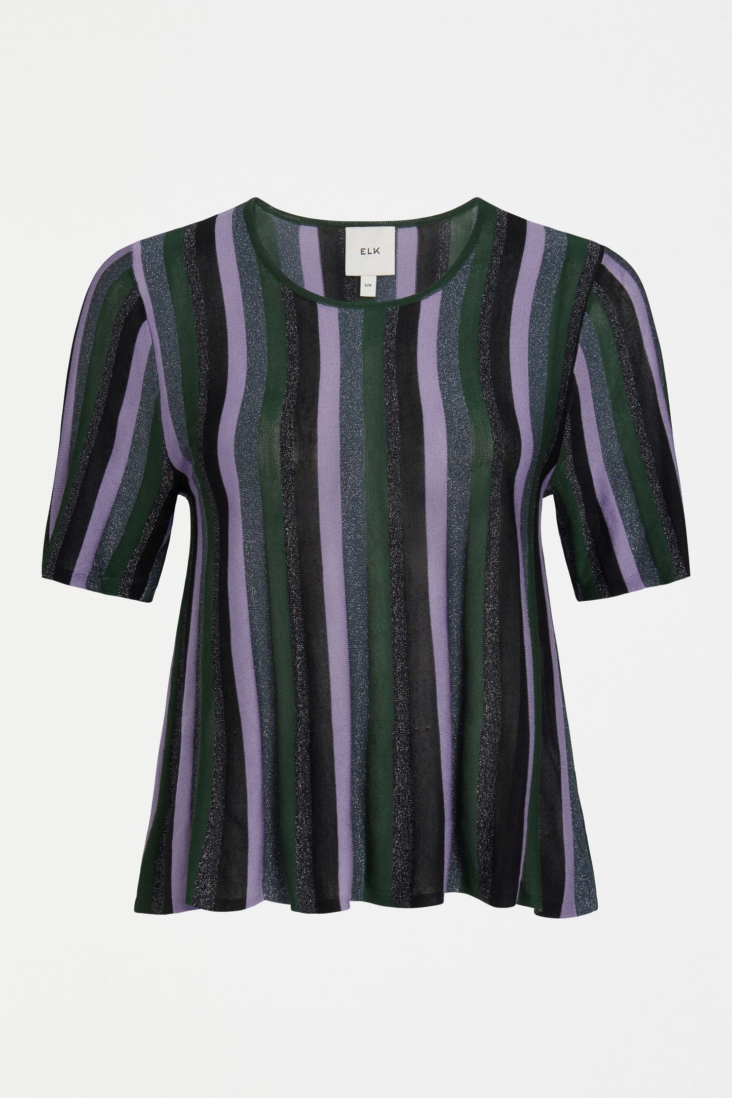 Rik Lurex Metallic Stripe Top .
