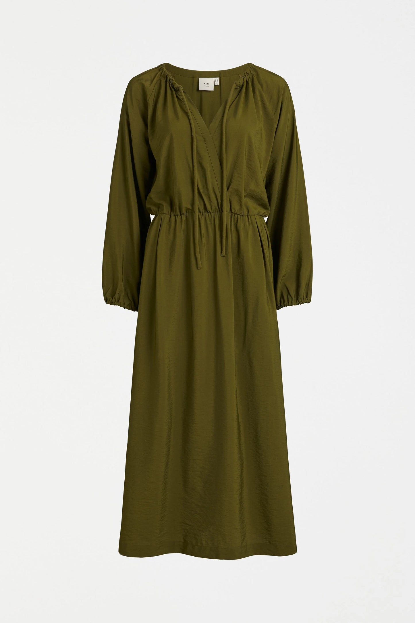 Dress . Etne . Dark Olive