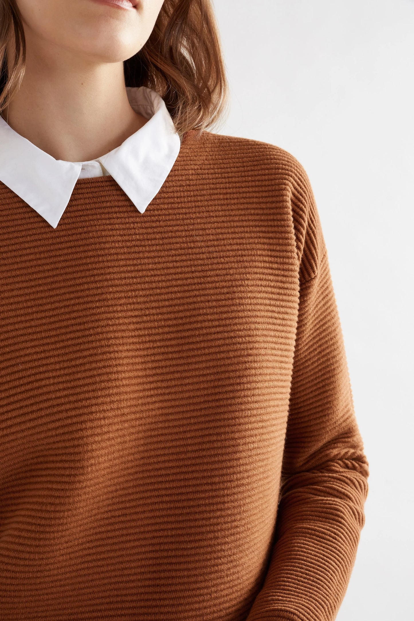 Sweater . Neiu Ottoman . Copper .
