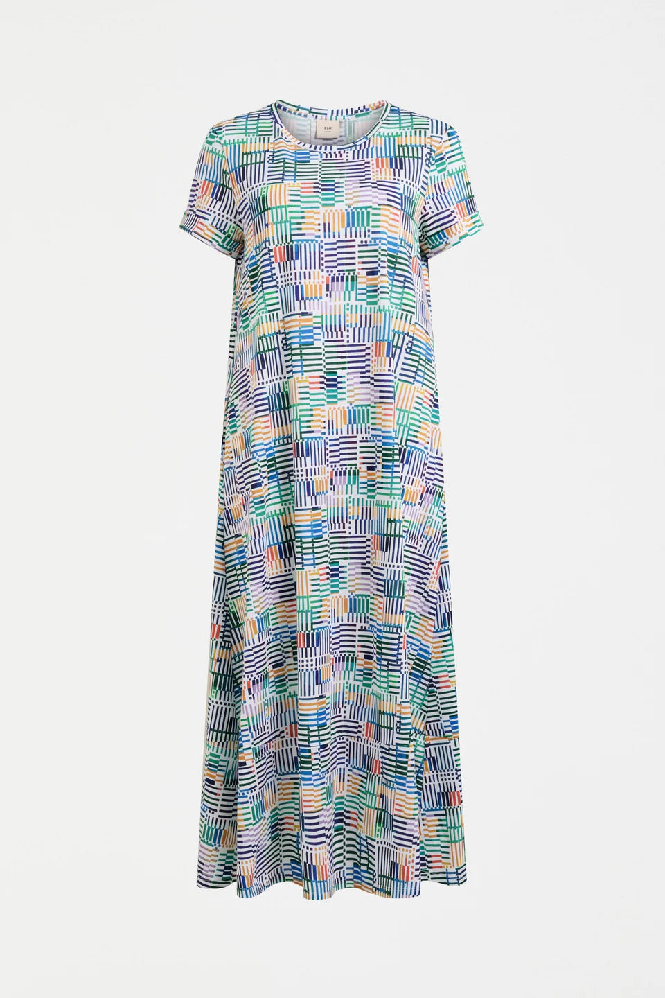 Haki Dress . Chess Print