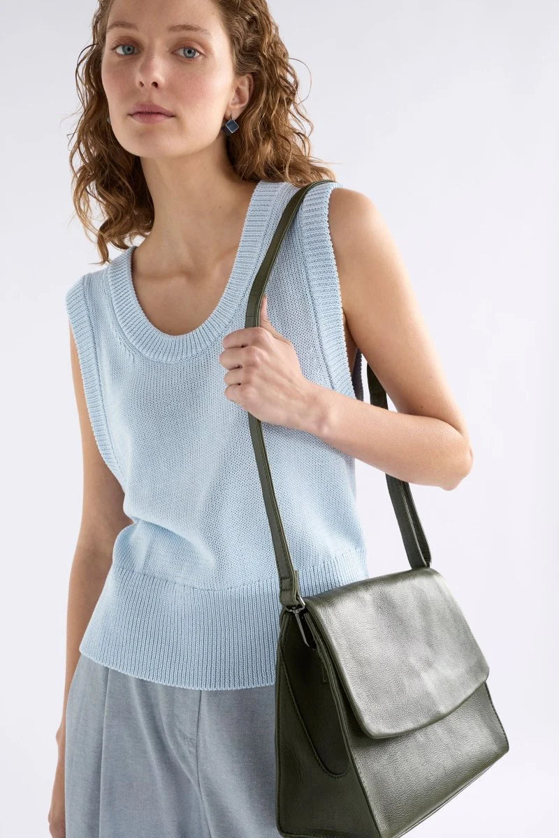 Kaska Crossbody . Loden Green