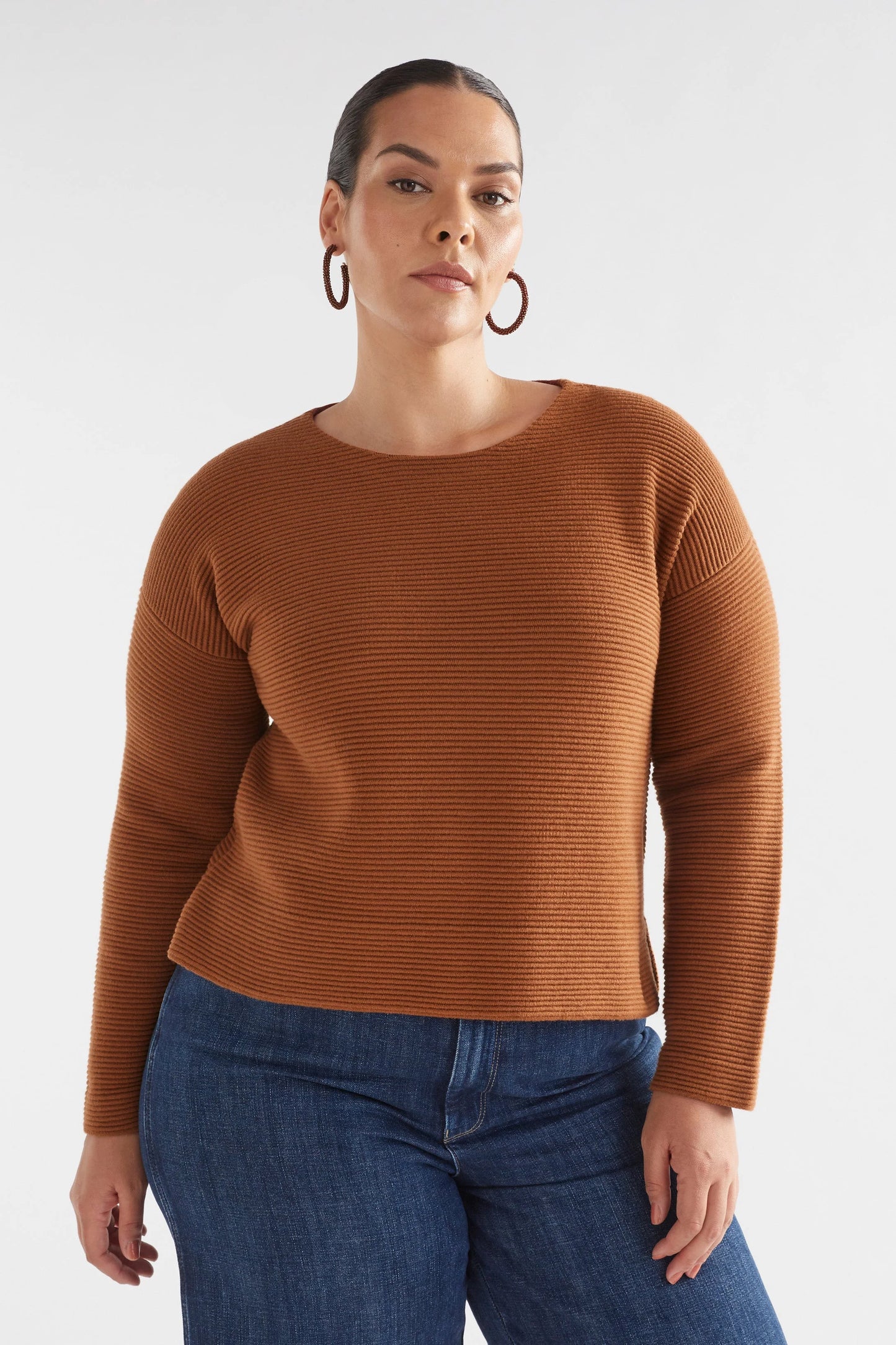 Sweater . Neiu Ottoman . Copper .