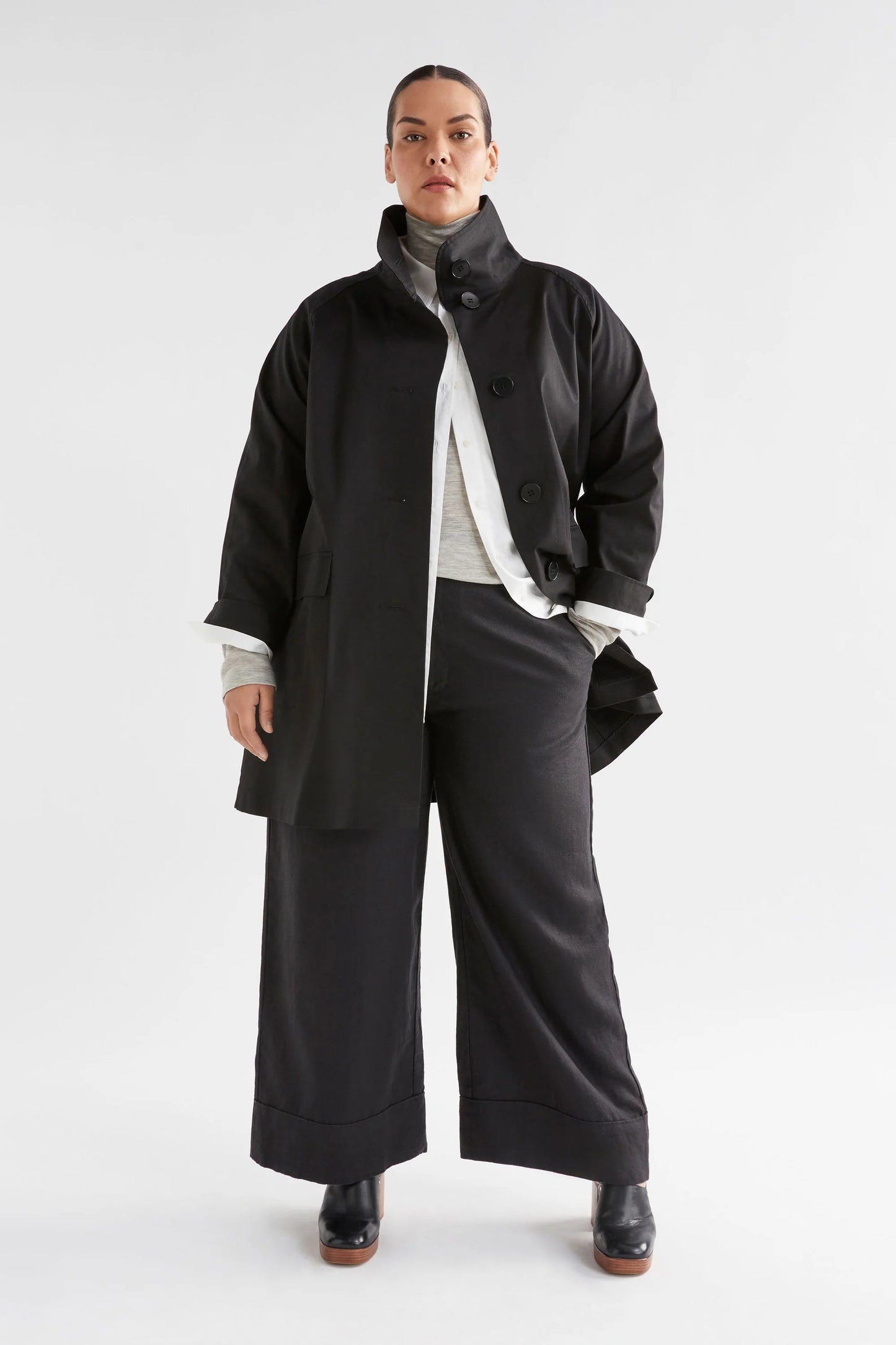 Coat . Noorden . Black