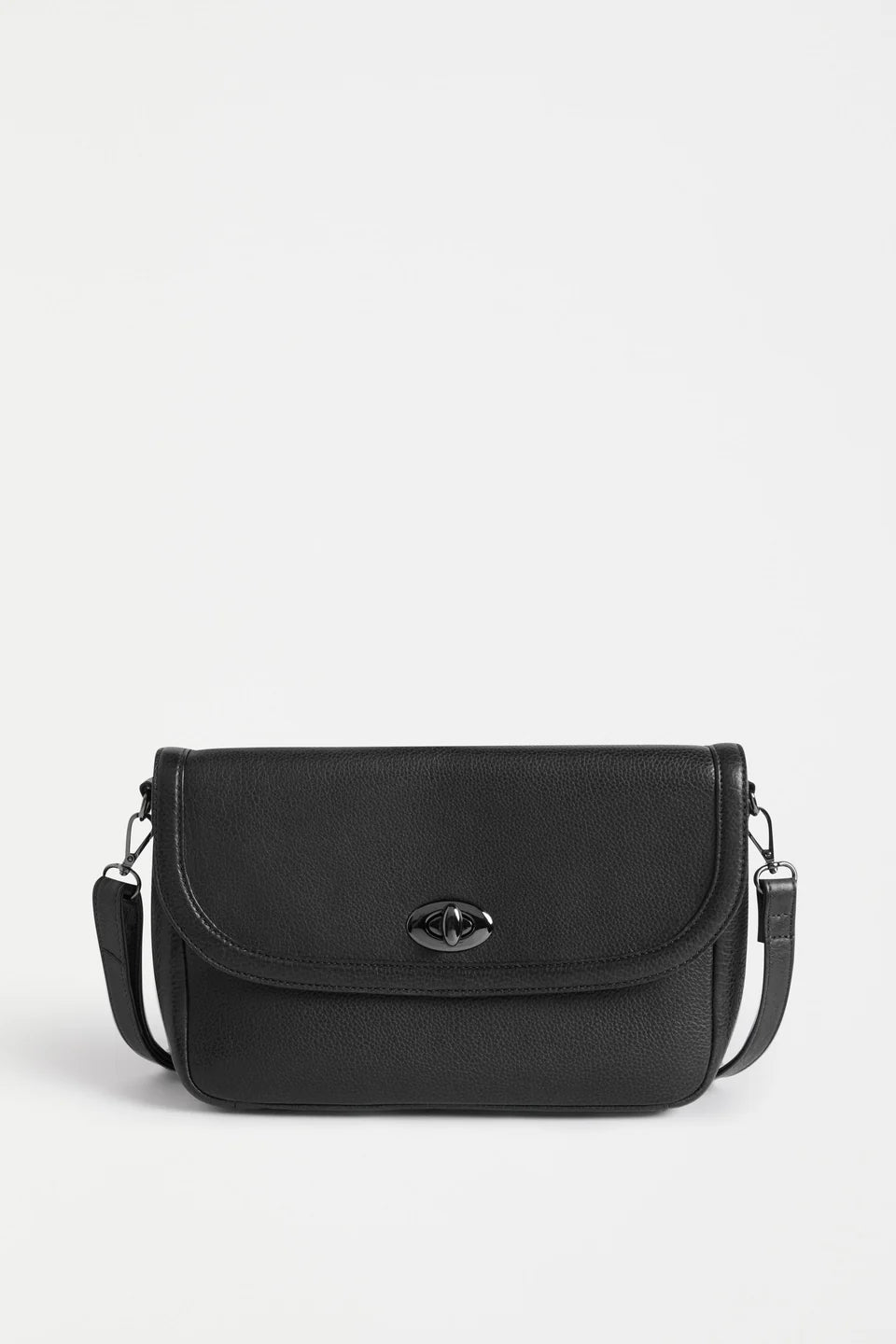 Unden Crossbody Bag . Black