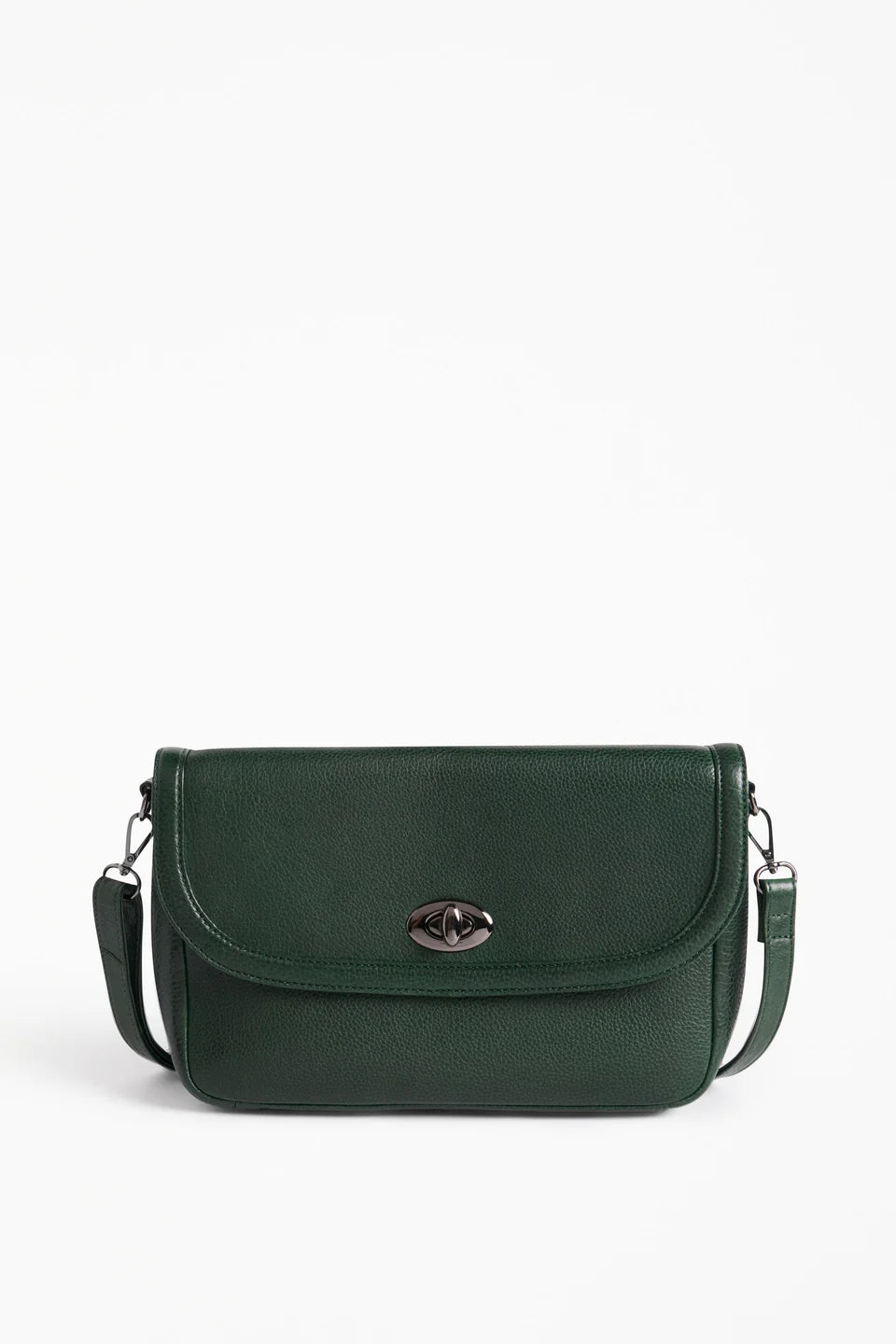 Unden Crossbody Bag . Forest Green