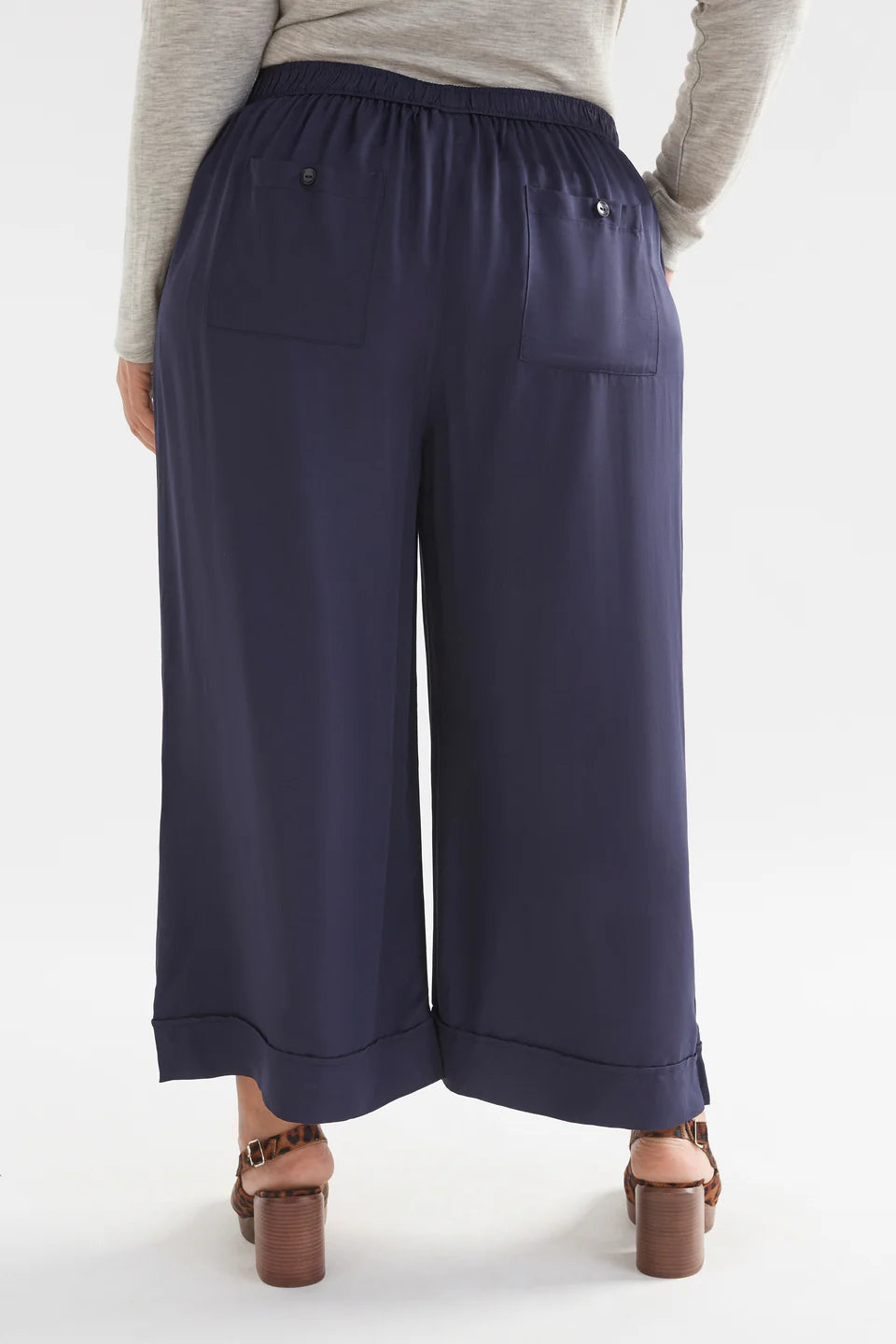 Wide Leg Culotte . Moonlight