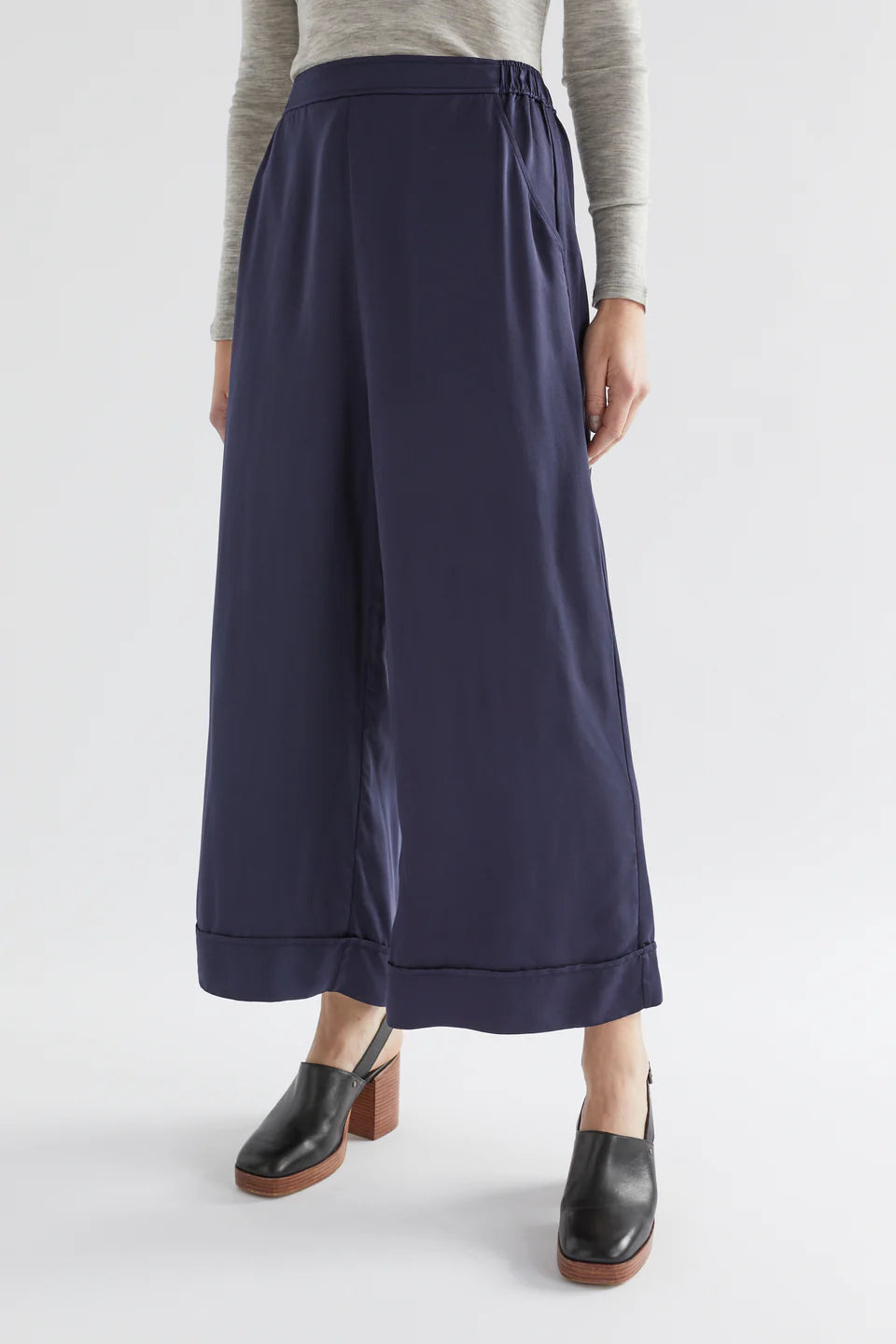 Wide Leg Culotte . Moonlight