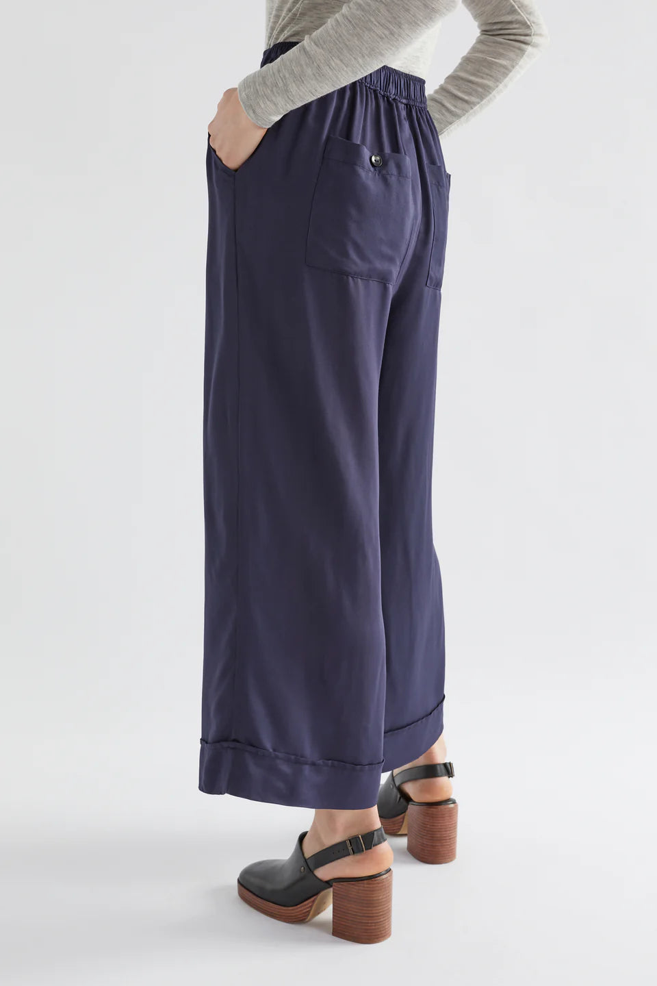 Wide Leg Culotte . Moonlight