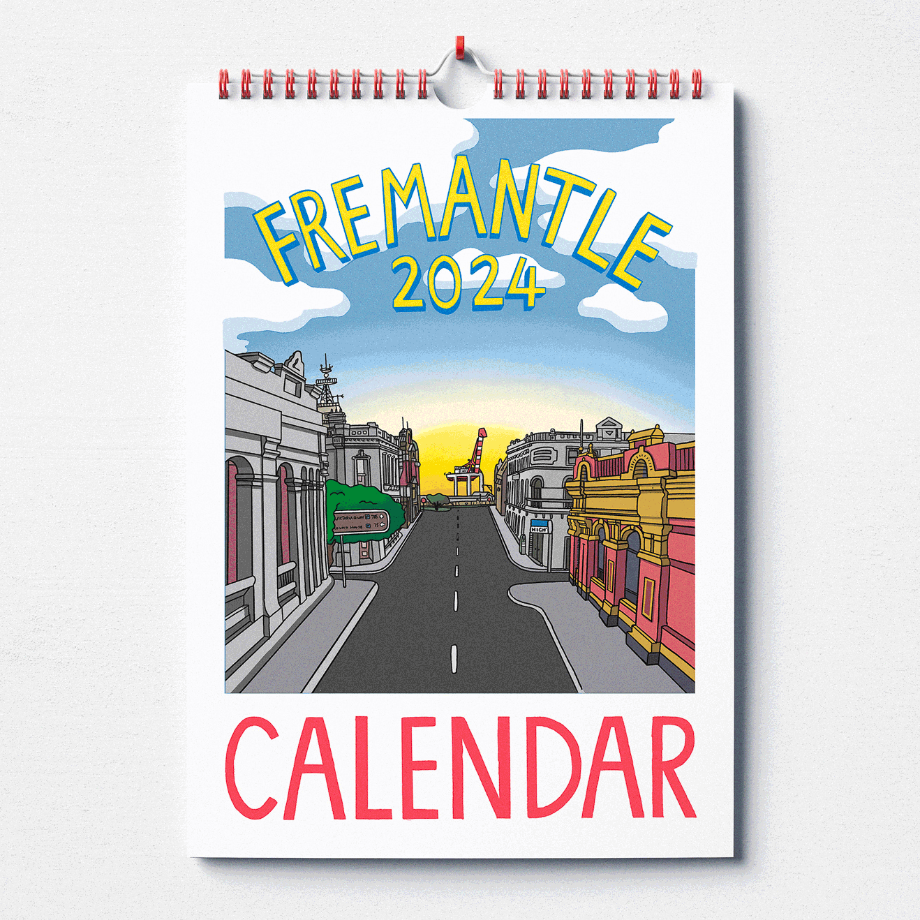 Fremantle Calendar x Neighbourhood Press