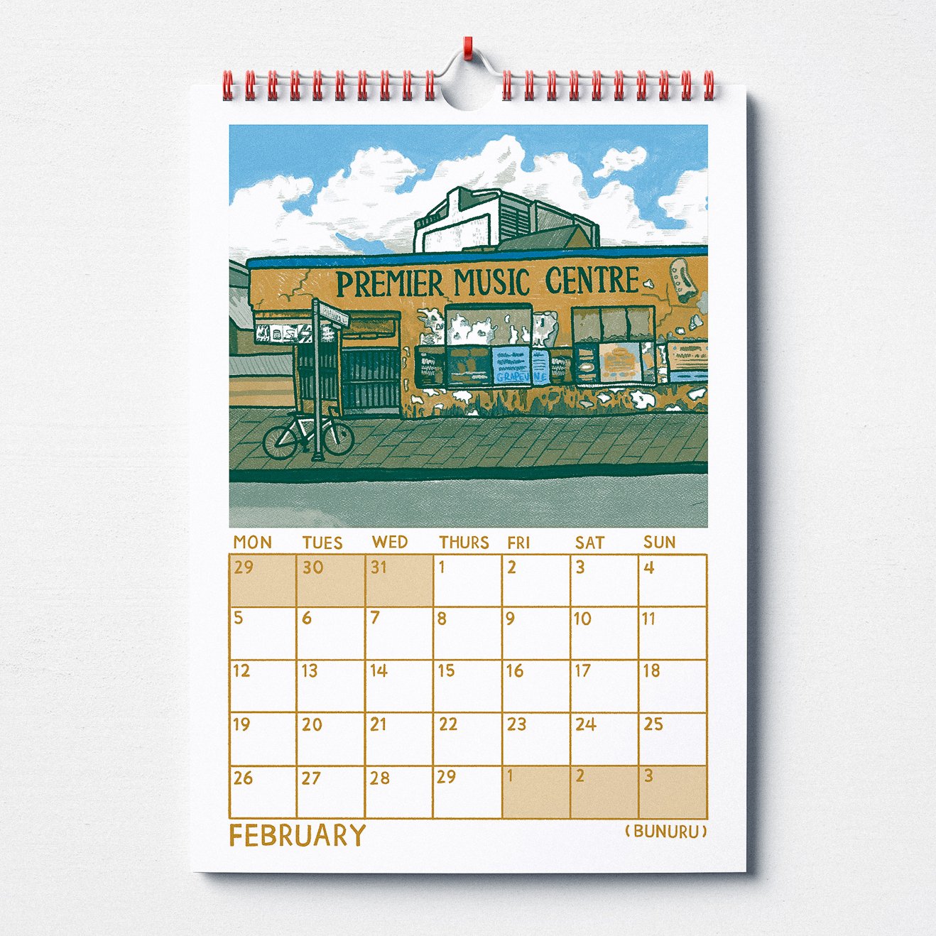 Fremantle Calendar x Neighbourhood Press