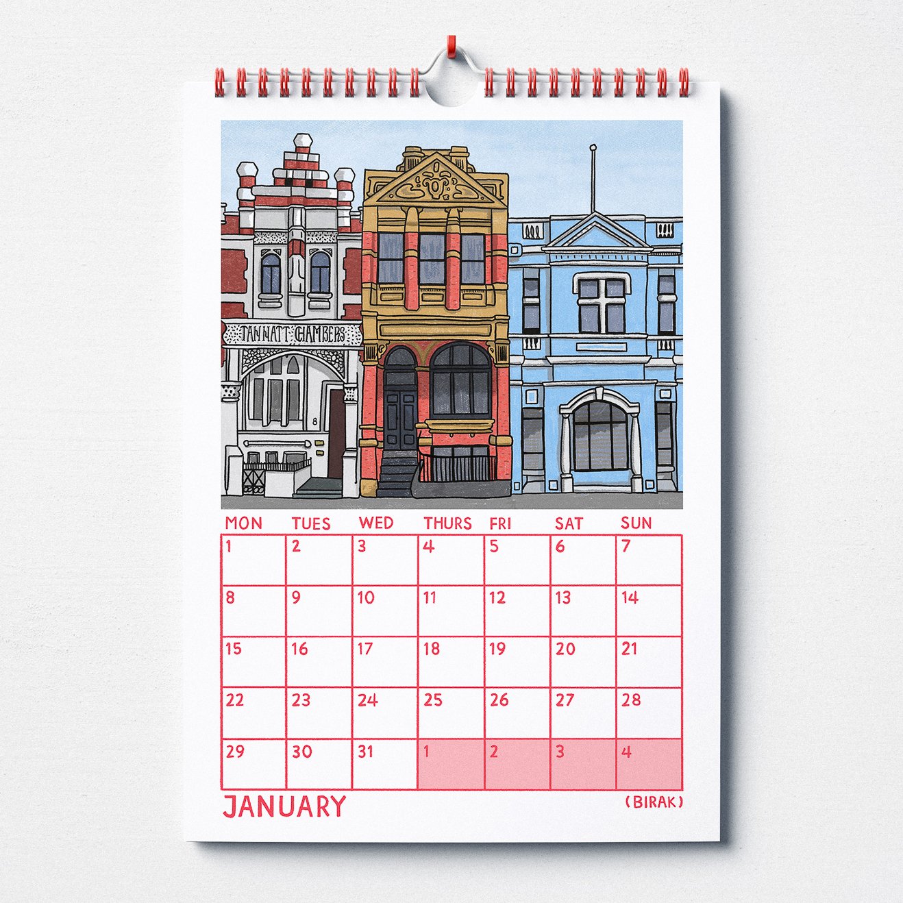 Fremantle Calendar x Neighbourhood Press
