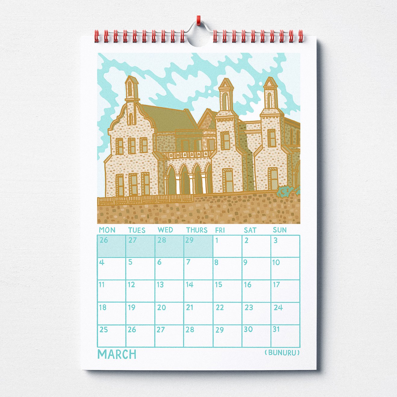 Fremantle Calendar x Neighbourhood Press