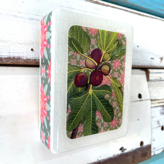 Mini Woodblock . Genoa Fig