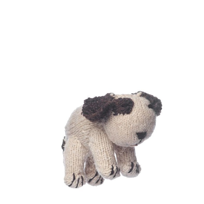 Hand Knitted Wool Puppy