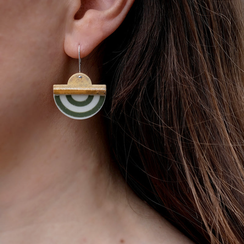 Sand Bar Drop Earrings . Erin Lightfoot .