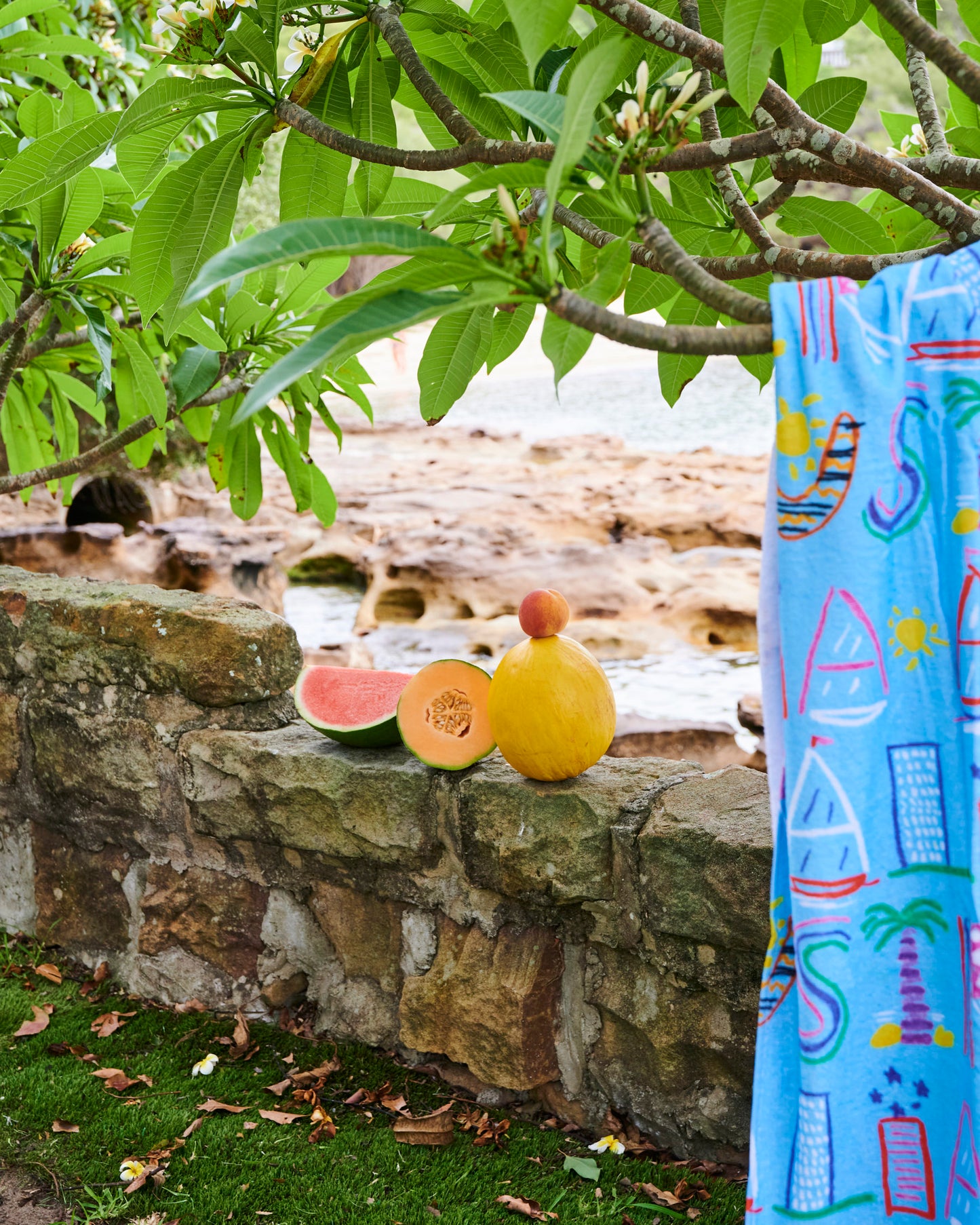 Ken Done Terry Beach Towel . Australia Mate