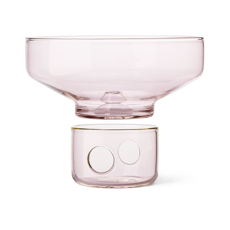 Sensory : Glass Oil Burner . Limited Edition Rose