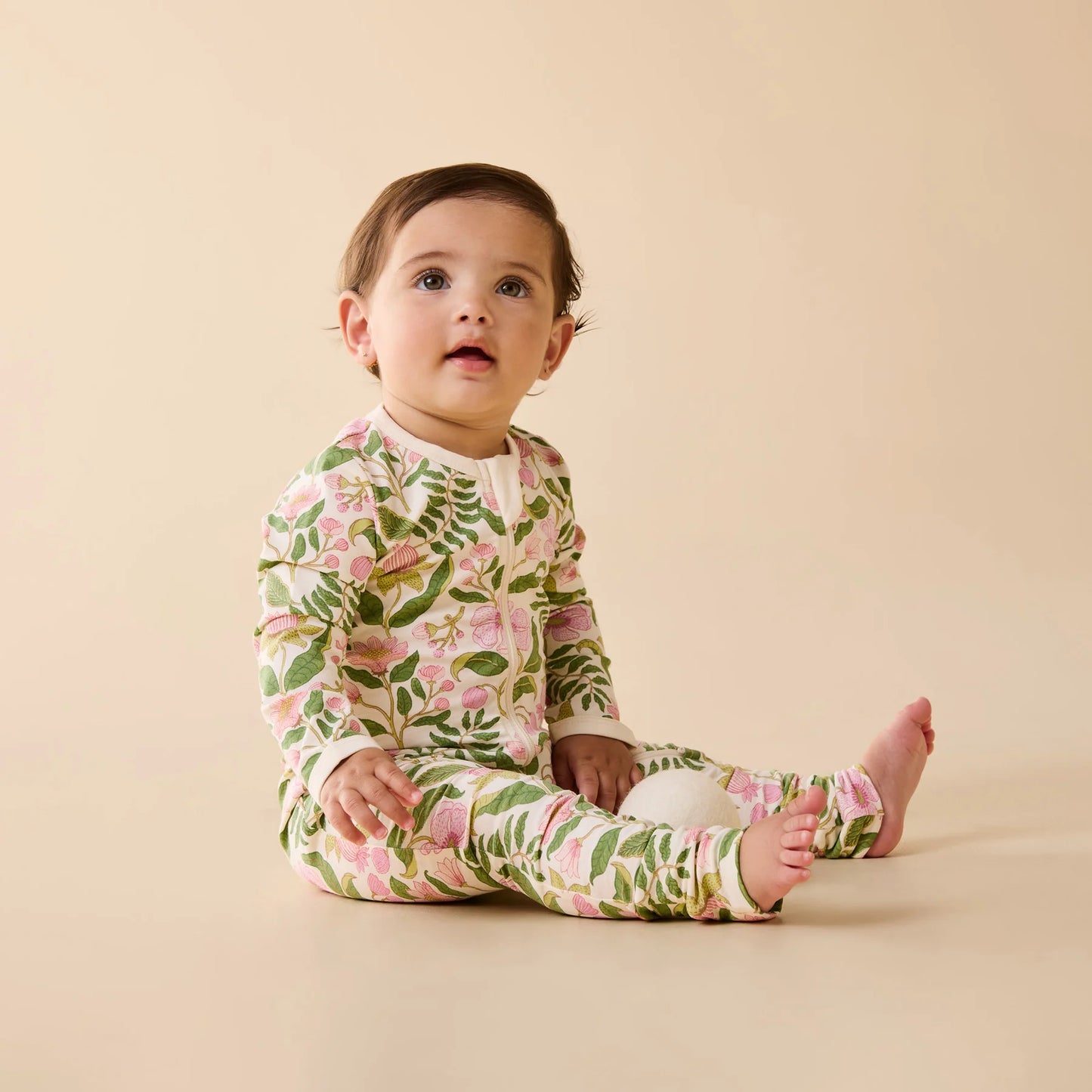 Ma Fleur Organic Cotton Zipsuit