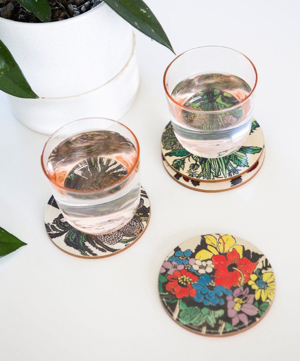 Flora Coaster Set x Margaret Preston