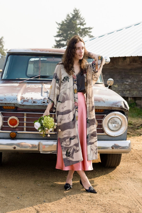 Duster Kimono . Take My Hand .