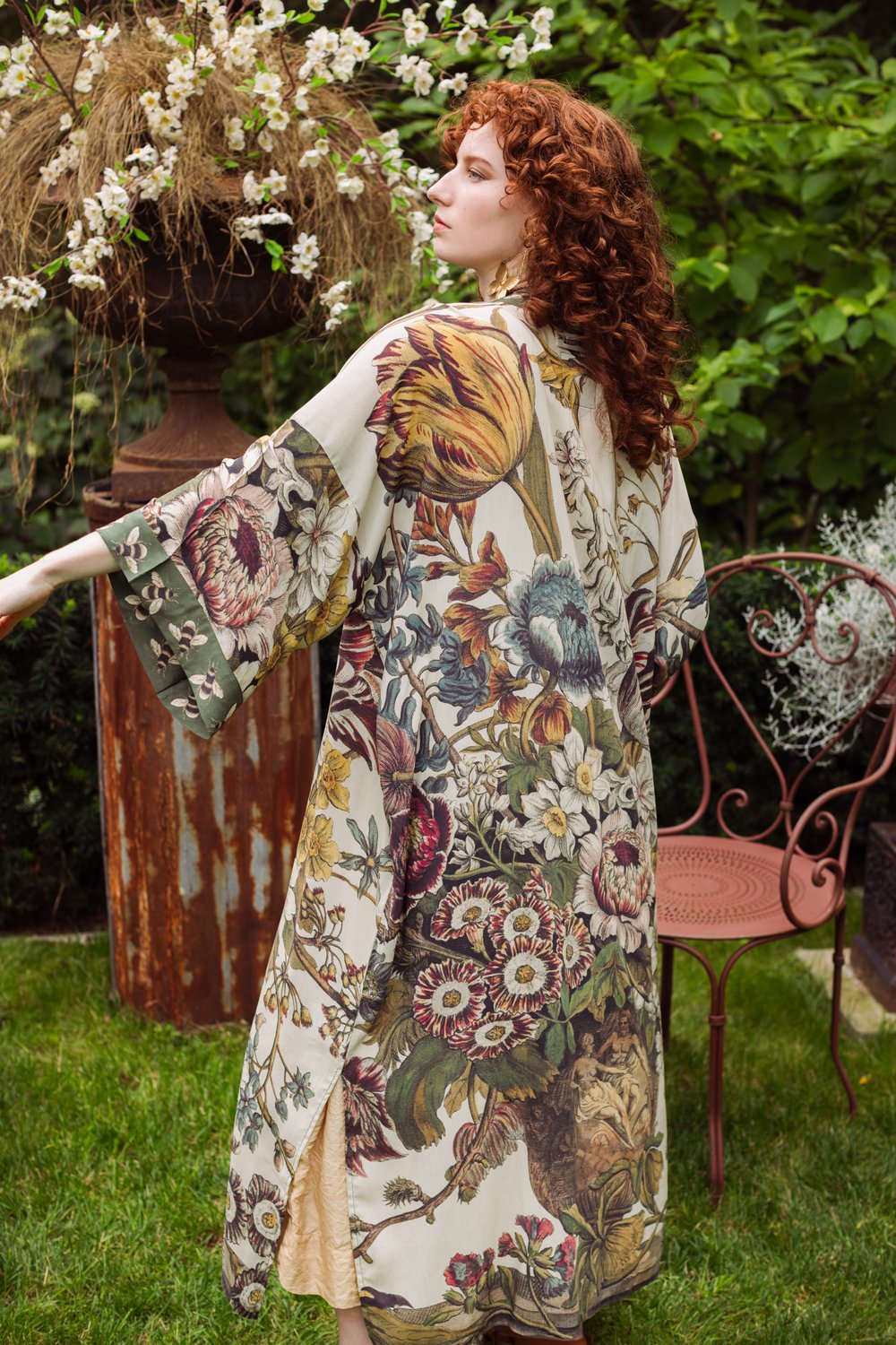 Kimono Duster Robe . Love Grows Wild