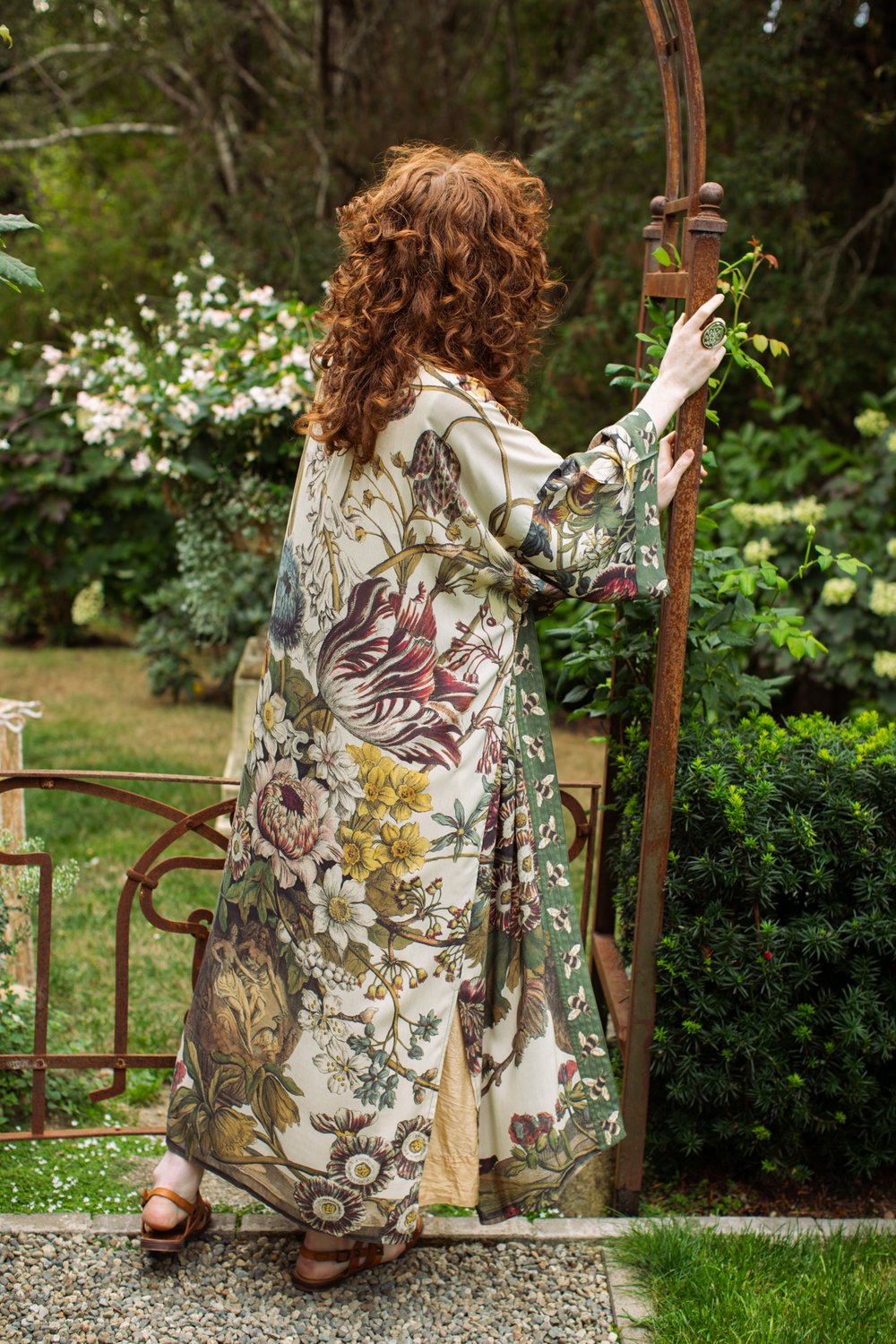 Kimono Duster Robe . Love Grows Wild