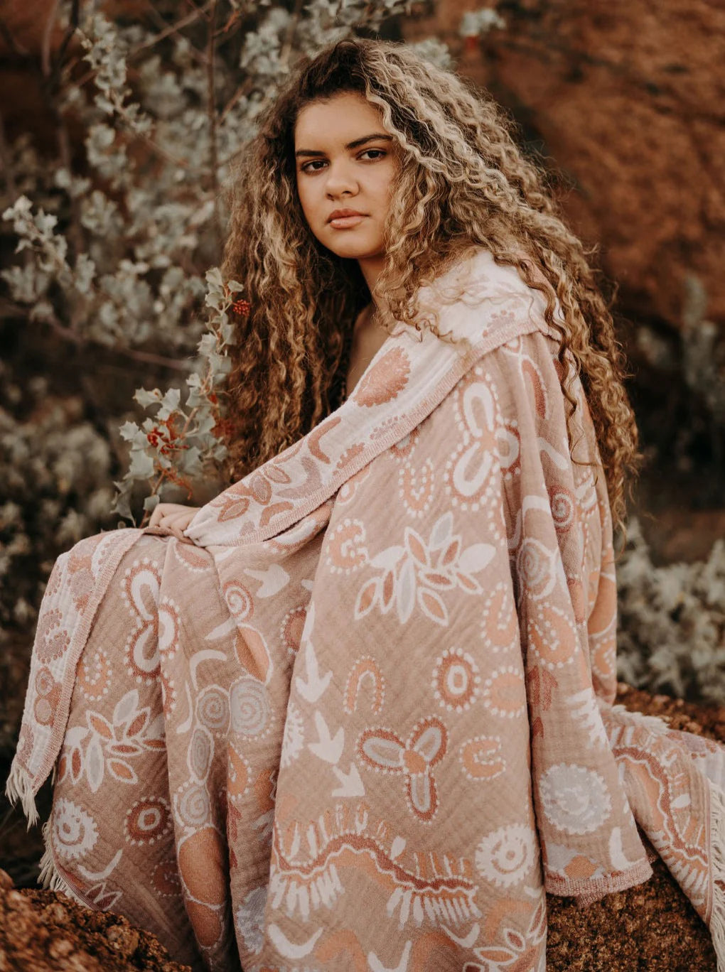 Turkish Towel . Kalkadoon . Clay