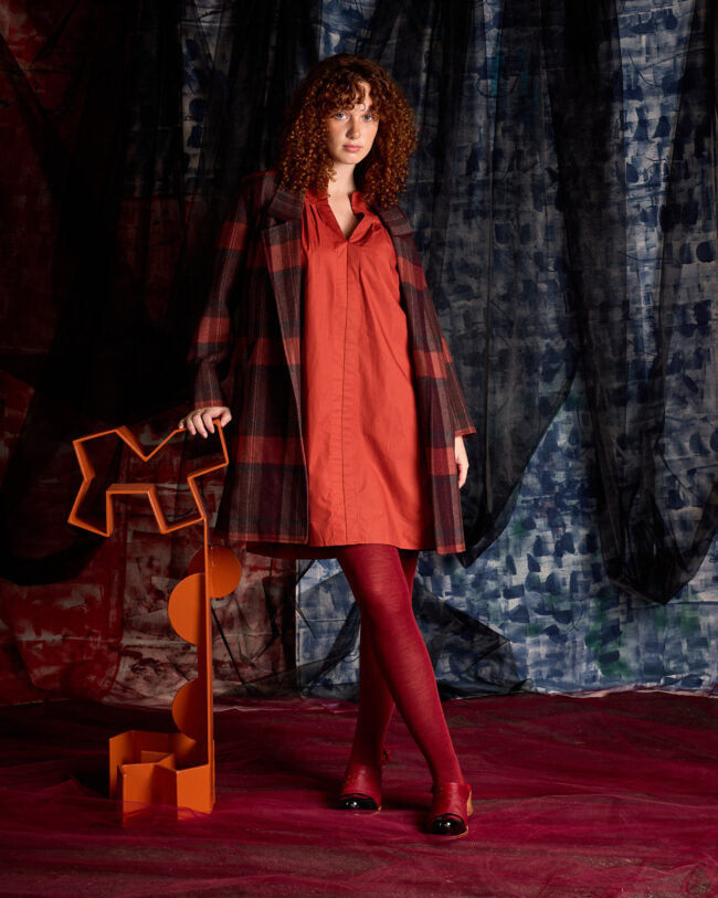 Wool Tights . Luxe . Henna