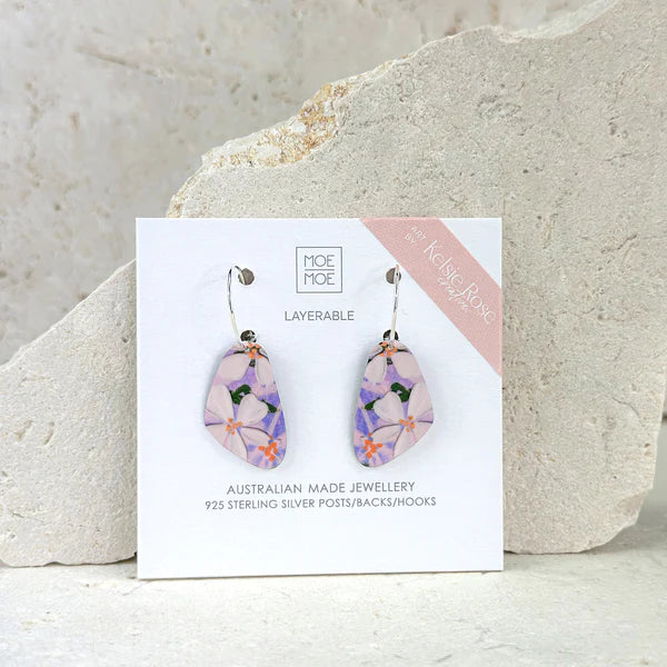 Kelsie Rose . Floating Florals . Pippi Hoop Earrings