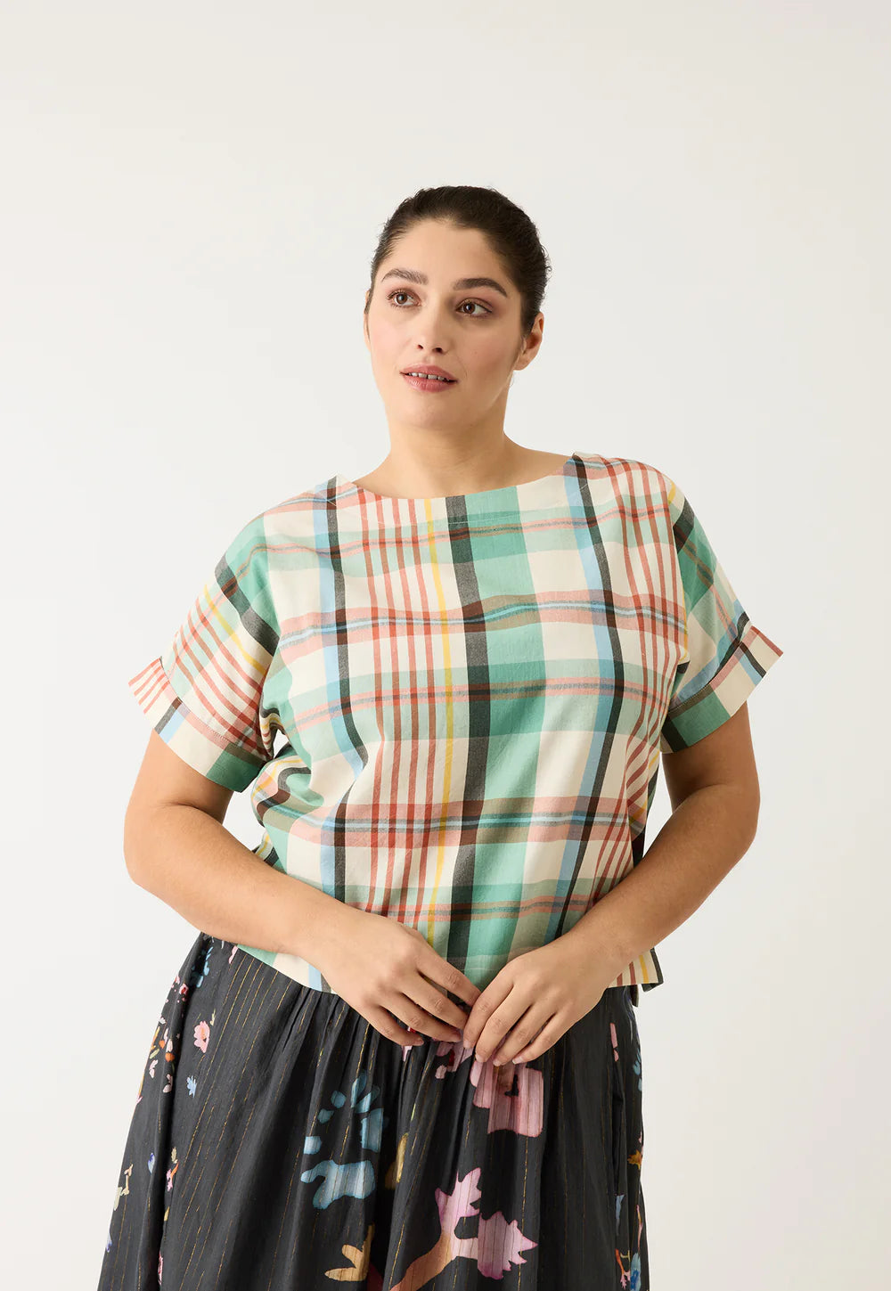 Dolman Top . Summer Check