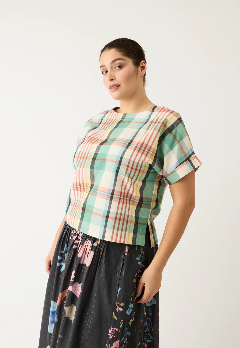 Dolman Top . Summer Check