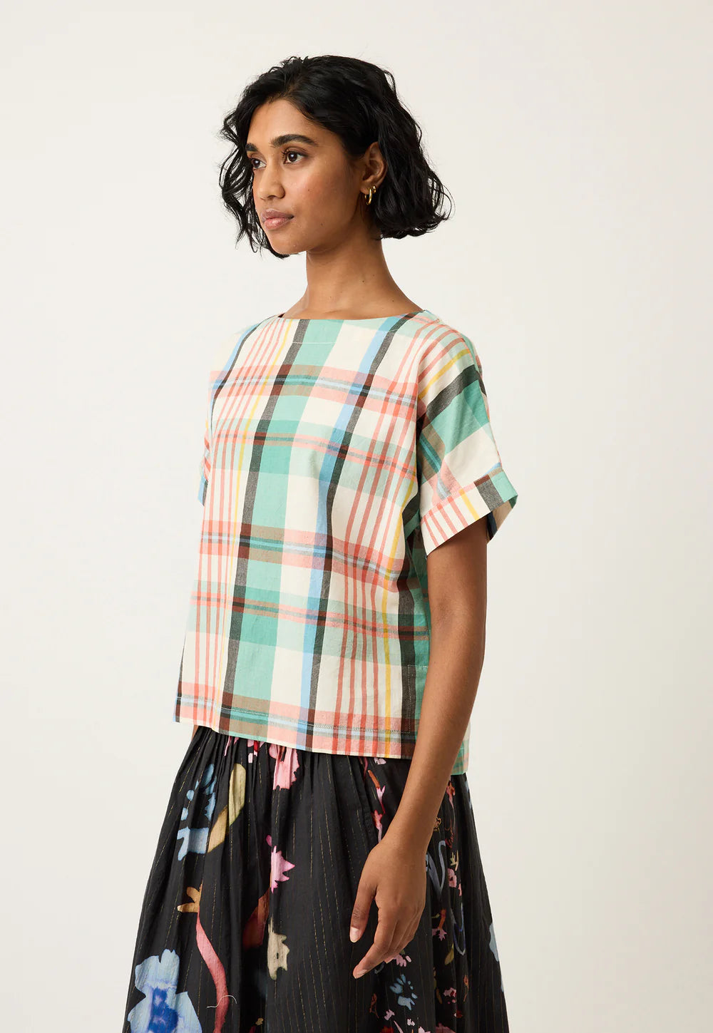 Dolman Top . Summer Check