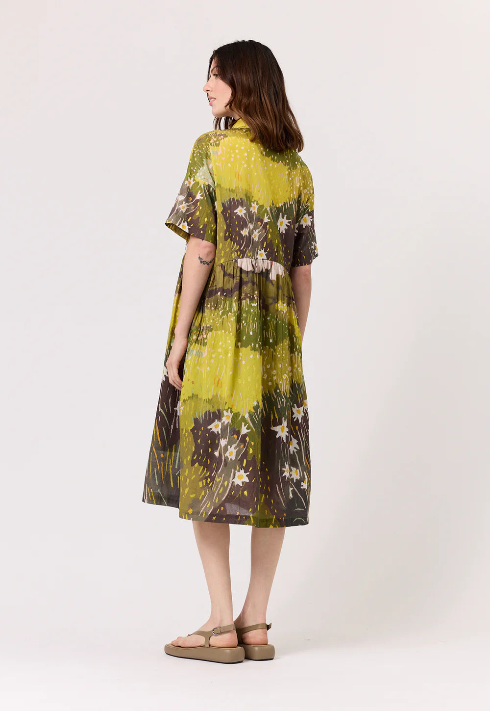 Luma Shirt Dress . Daisy Field